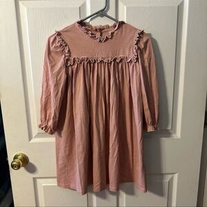 Sage and Lilly long sleeve ruffle Boutique dress Girls Size 8